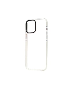 Apple iPhone 12 Uyumlu Kılıf Zore Punto Kapak (Beyaz)