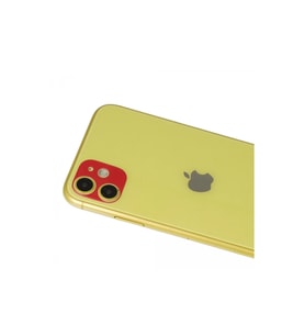 Apple iPhone 11 Rainbow Kamera Lens Koruma Cam - Kırmızı