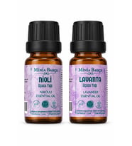 Nioli (Niaouli) & Lavanta Uçucu Yağ Seti – 10 ml x 2 Saf ve Katkısız Aromaterapi Yağları