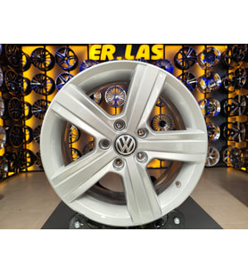 4 Adet VOLKSWAGEN ORIJINAL 6.5*16 5*112 ET40 57.1 SILVER JANT REVİZE EDİLMİŞ (Takım)