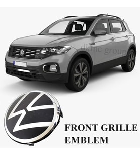 T-CROSS 2019-2022 MODEL ARASI UYUMLU ÖN PANJUR IZGARA ARMASI AMBLEMİ LOGOSU