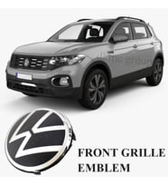 T-CROSS 2019-2022 MODEL ARASI UYUMLU ÖN PANJUR IZGARA ARMASI AMBLEMİ LOGOSU