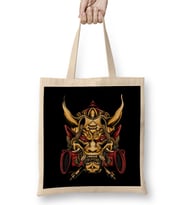 Golden Fiend Barong Bali Denpasar Kuta Beach Bez Çanta Uzun Saplı