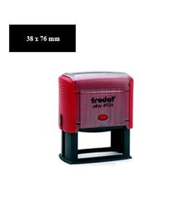 Trodat 4926 Kaşe 75 * 37 mm Olculerınde Baskı Urun Kısıselsebılır Ürun 