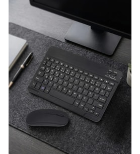 Bluetooth Klavye Mouse Seti Taşınabilir Wireless Bilgisayar Aksesuarı