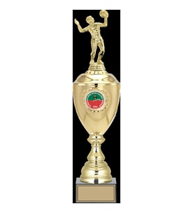 ODAK KUPA - Figürlü Kupalar - Voleybol Kadın Figürlü Kupalar FG-079 B - 49 cm