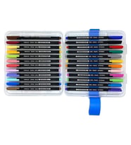 Pensan Fineliner 0.4 mm Keçe Uçlu Kalem 24 Renk PVC Kutulu 
