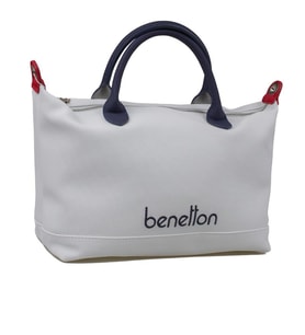 Benetton Beyaz Kadın Nano Kol Çantası BNT 1612