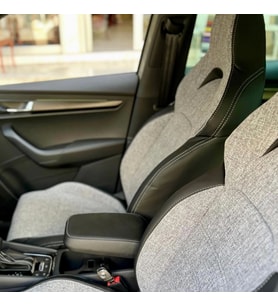 Skoda Karoq Araca Özel Dikim Koltuk Kılıfı