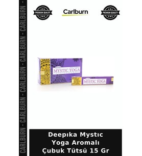 Özel Üretim Meditasyon Rahatlatıcı Koku Deepıka Mystıc Yoga Aromalı Çubuk Tütsü 15 Gr