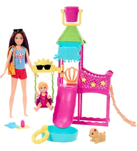 Barbie Skipper'In Su Parkı Eğlencesi Oyun Seti, 3 Yaş Ve Üzeri, Hkd80 (Çok Renkli)