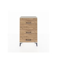Arges Komodin 3 Çekmeceli 60x30x96 Aytaşı-Çam