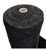 Kıvırcık Kapı Önü Dış Mekan Paspas / Kalınlık : 14 mm. / En : 1.20 M. - Boy : 3 Metre / Siyah