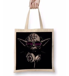 Dj Yoda Star Wars Bez Çanta Uzun Saplı