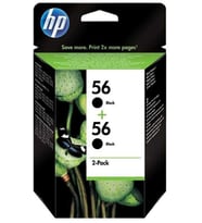 Tonersepeti Hp 56-C9502AE Orjinal Siyah Kartuş 2'Li Paket