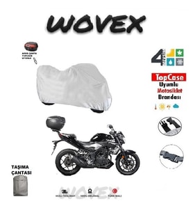 Yamaha YZF R25 Motosiklet Brandası,Branda,Örtü (Arka Çanta Uyumlu)