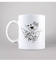 Sevgili Çift ( Love ) Tasarımlı Kupa