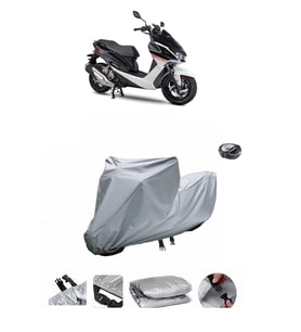 Malaguti Mission 200 City  Su Geçirmez Motosiklet Brandası ARKA ÇANTA UYUMLU