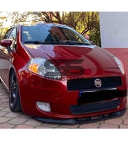 Fiat Punto Cupra R Uyumlu Ön Lip Mat Siyah Ön Tampon Lip