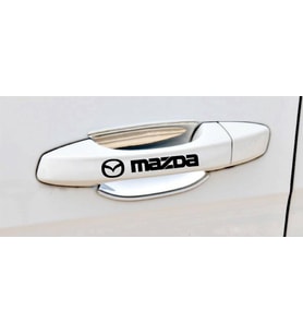 Maz da Kapı Kolu ve Jant sticker seti 8 adet yazı 276