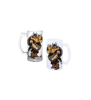 Ghostbastır Design Vikingler Kulplu Bira Bardağı Buzlu veya Şeffaf Seçenekli 0246