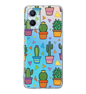 PrintiFy Oppo A96 4G ile Uyumlu Water Color 4  Kamera Korumalı Şeffaf  Kılıf