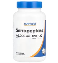 Serrapeptase 40,000 SPU 120 Capsules