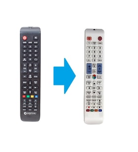 Dijitsu DJT50SF 4K Android Smart LED Televizyon Kumandası- BEYAZ