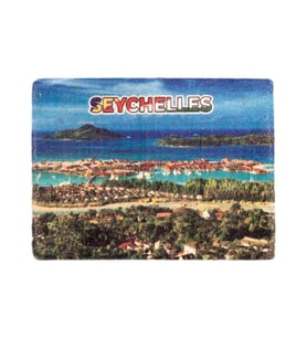 Seyşeller Temalı Taş Magnet (Karışık)