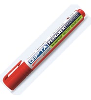 GIPTA F1333 PERMANENT MARKER YUVARLAK UÇ KIRMIZI
