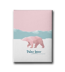 Polar Bear Canvas Tablo MİND370