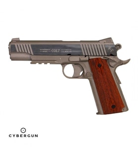 CYBERGUN Colt 1911 Rail Gun Gümüş Airsoft Cihazı – 180315