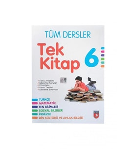 TEK KİTAP TÜM DERSLER KONU ANLATIMLI 6.SINIF
