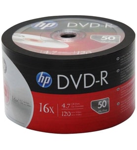 HP DME00070-3 4.7 GB Boş DVD-R 50'li Paket