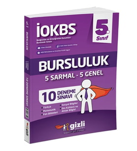 GİZLİ YAYINLARI 5.SINIF BURSLULUK DENEME SINAVI