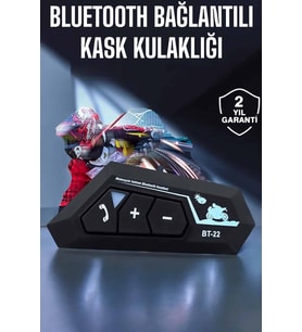 Kask Kulaklık Bluetooth Motosiklet Kulaklık Intercom Su Geçirmez