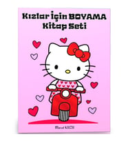 Kızlar İçin Boyama Kitap Seti (2 Kitap)