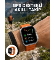 Northcity Çağrı Cevaplayabilen 47 MM Akıllı Saat Su Geçirmez GPS ve Kalp Atışı Takibi