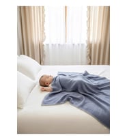 %100 Pamuk Multimüslin Bebek Battaniyesi 100x100 cm Dört Mevsim Anti-Al