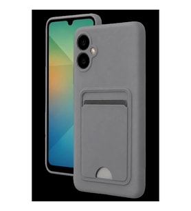 Northcity Newface Samsung Galaxy A07 4g Kelvin Kartvizitli Silikon - Gri