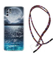 INFINIX Note 11 Pro Note 10 Hot 9 Play Kılıf Boyun Asklı Rasta Silikon Great Moon 1301