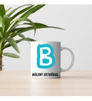 Kişiye Özel Baş Harf Ve İsimli Kupa Bardak