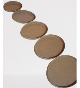 Hobi Adn 90245 Dekoratif Oval Tepsi Pano 5 Adet CNC Kesim Ahşap MDF HAM El Yapım