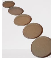 Hobi Adn 90245 Dekoratif Oval Tepsi Pano 5 Adet CNC Kesim Ahşap MDF HAM El Yapım