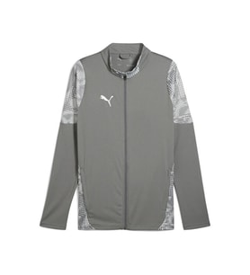 Puma Teamcup Training Jacket Erkek Futbol Antrenman Ceketi 65916513 Gri