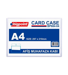 Bigpoint Afiş Muhafaza Kabı BP684-04