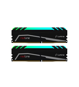 MUSHKIN redLine Lumina, MLA4C360JNNM8GX2, 2x8Gb Kit, 3600Mhz, DDR4, CL18, RGB, Desktop Gaming RAM (Soğutuculu)