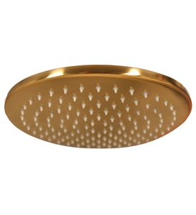 T-MAY Gold XL Tepe Duş Başlığı Mat Altın Renkli