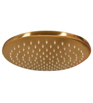 T-MAY Gold XL Tepe Duş Başlığı Mat Altın Renkli