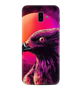 Samsung J6 Plus J7 Prime J7 Pro M20 Kılıf Desenli Silikon Red Eagle 1752